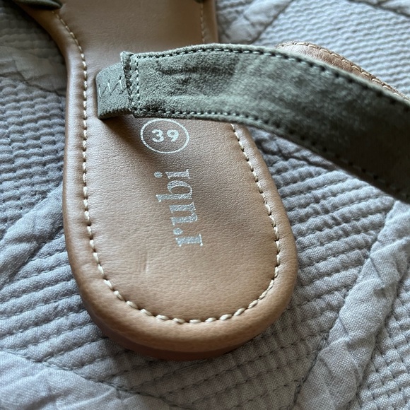 Rubi shoes khaki sandals. Size 39. - Picture 3 of 3